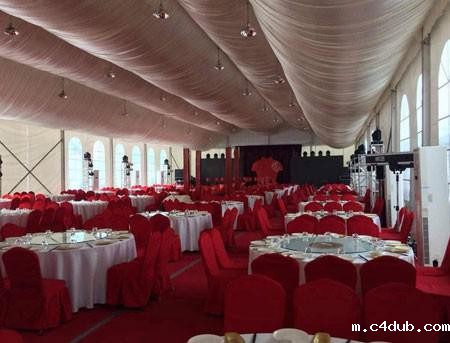 酒店豪华婚礼篷房