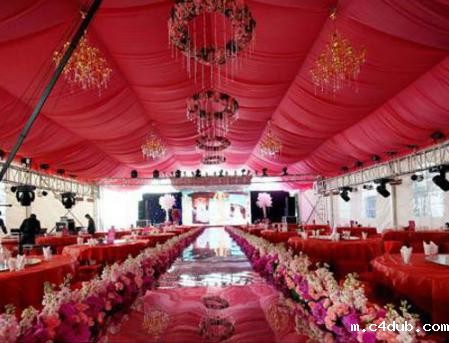 定制婚庆篷房帐篷