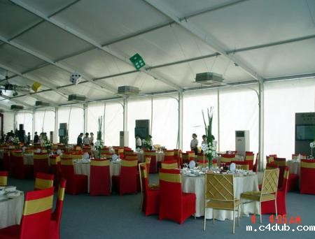 21米跨度连跨婚礼帐篷篷房