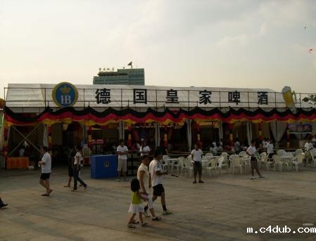 青岛啤酒节大棚