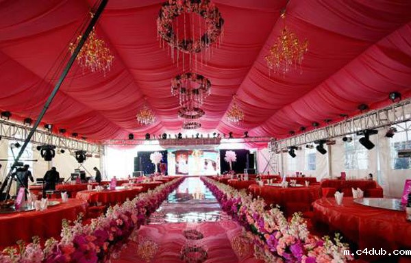婚礼篷房 婚礼篷房